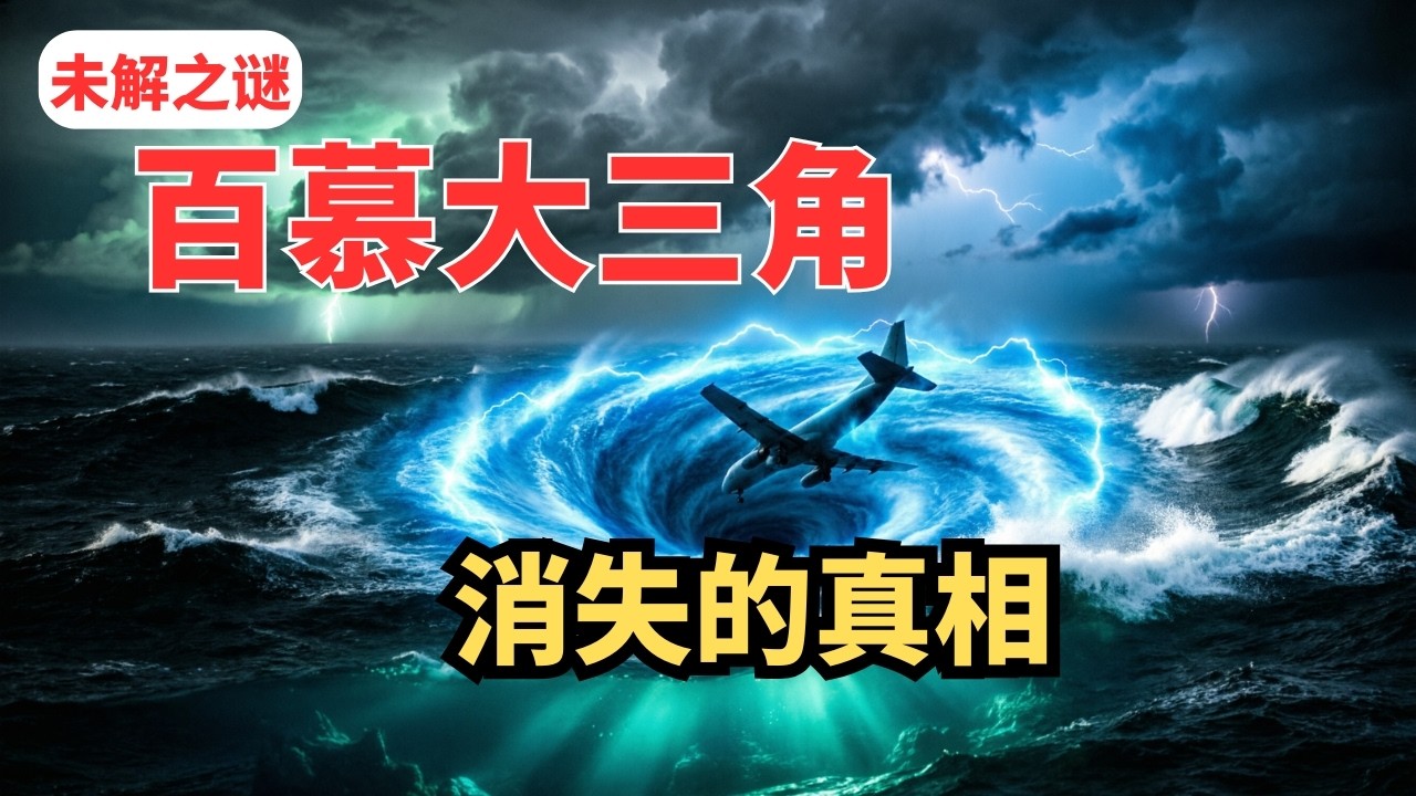 【百慕大三角真相】每年消失的飞机和船只，背后到底隐藏着什么秘密？
