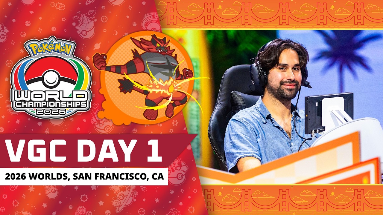 VGC Day 1 | 2026 Pok&eacute;mon World Championships