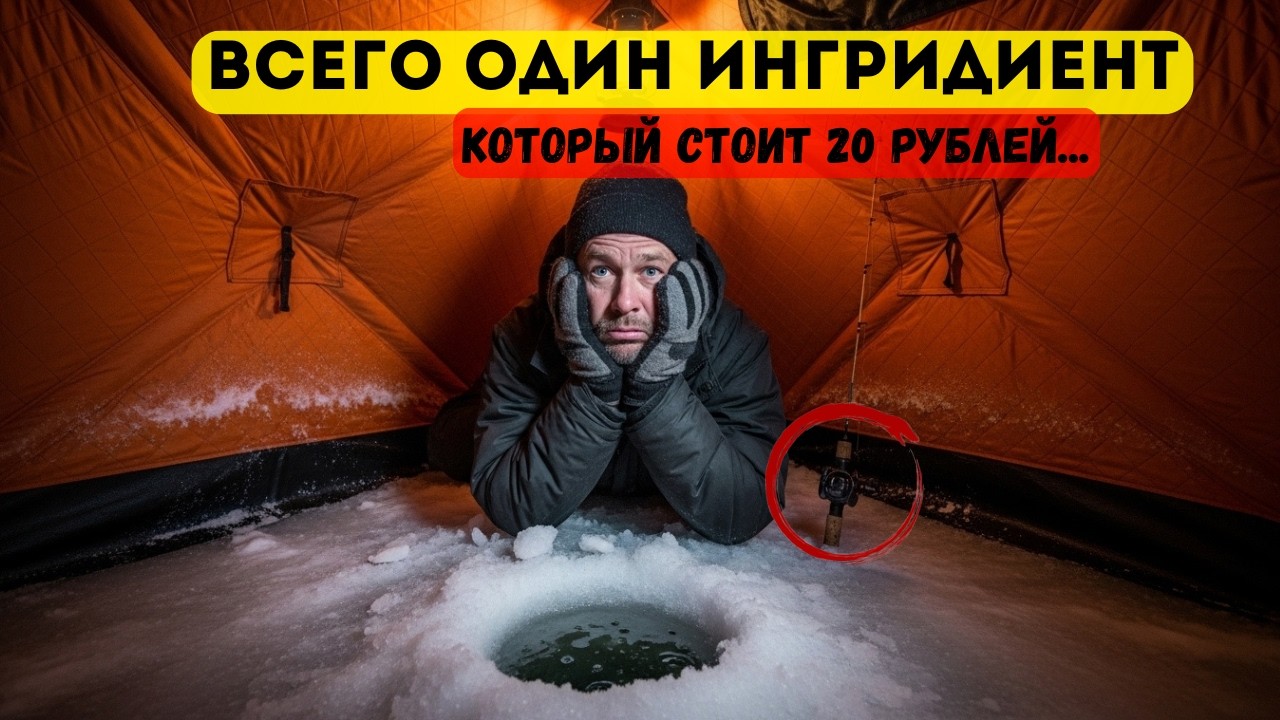 Всего один ингредиент из аптеки за 20 рублей заставит рыбу...