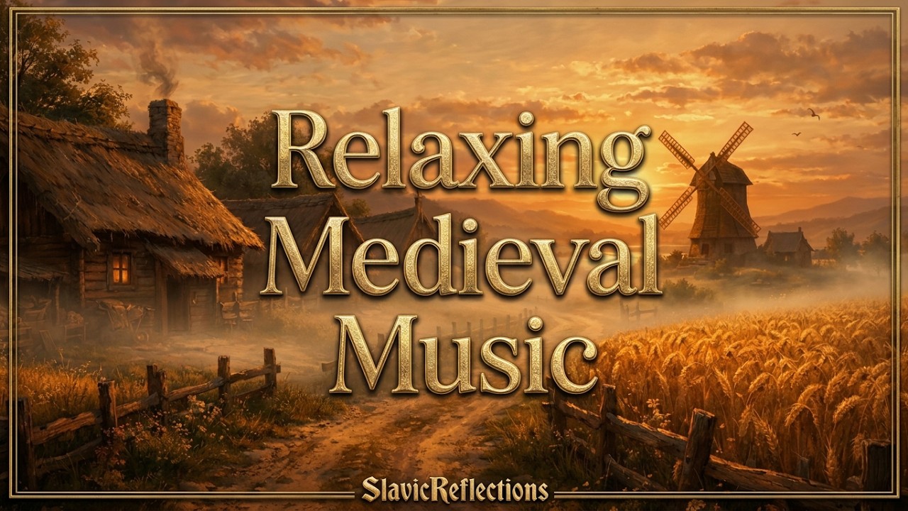 Relaxing Medieval Music 🏰 | Peaceful Village Ambience for Catan, Carcassonne & Board Games