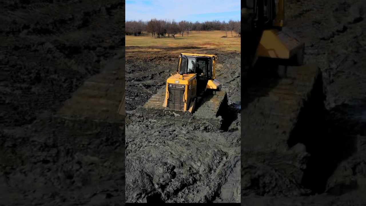 Muckin&rsquo; & Pond Building 🚜 🌊 #ponds #construction #excavation #dozer #muck #heavyequipment