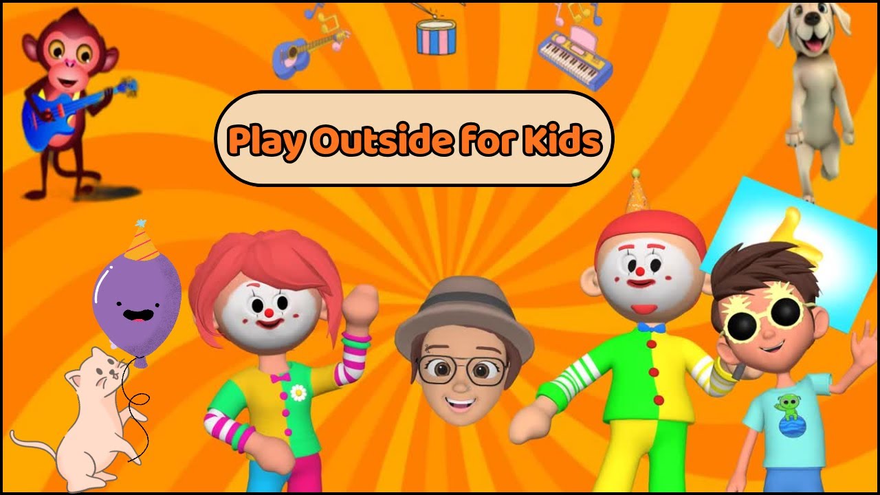 🌞Play Outside for Kids | Fun Learning| Importance of Outdoor Play