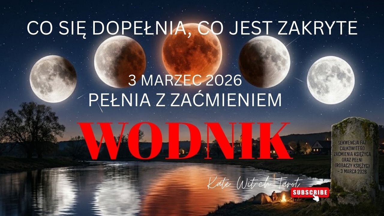 ✨#WODNIK #Pełnia Księżyca 3 Marzec#Fullmoon#tarot✨