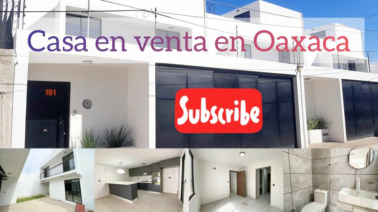 Bienes raíces, casas nuevas en venta en Oaxaca.