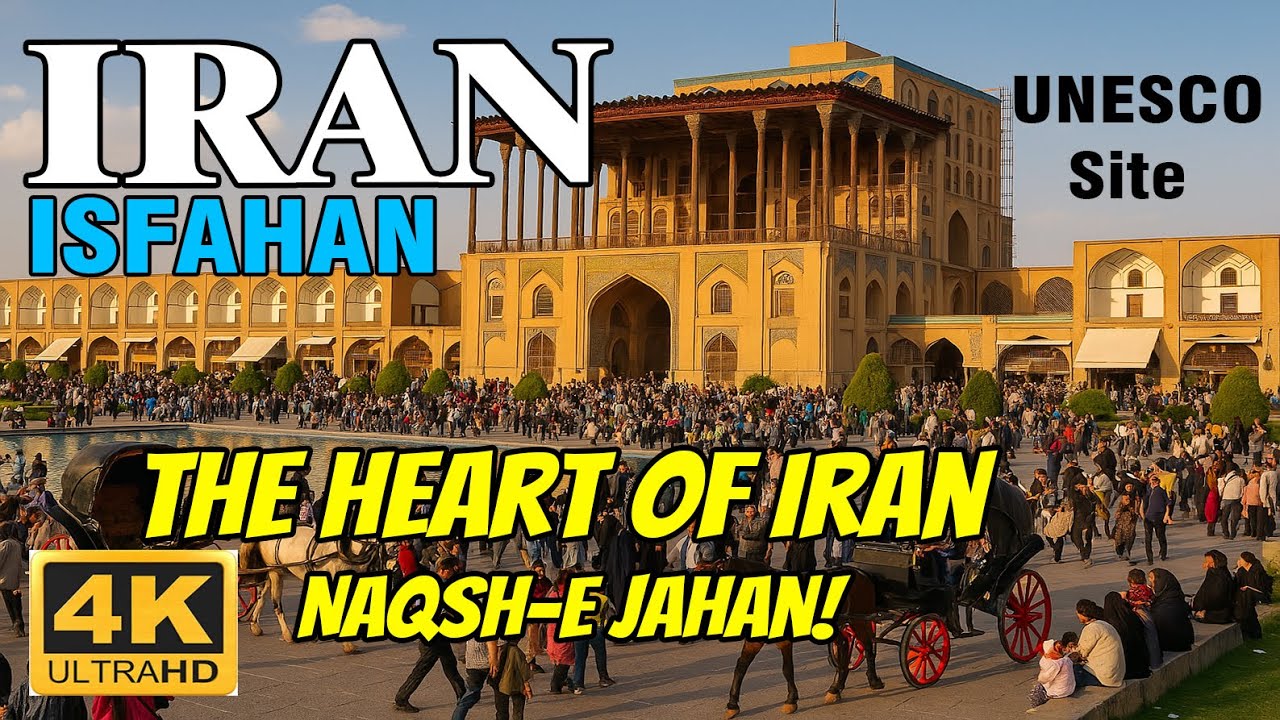 UNESCO Treasure in Iran | My Visit to Naqsh-e Jahan Square, Isfahan