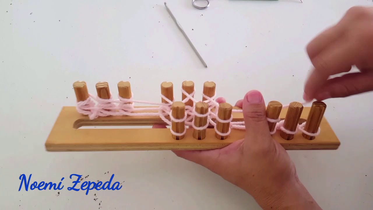 Como usar telar bastidor Chimuelo