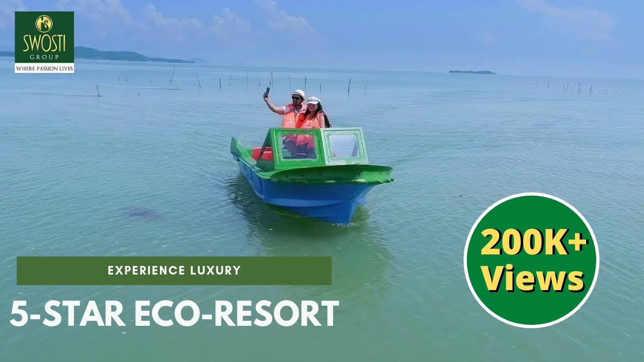 5-Star Luxury Eco-Resort On Chilika Lake, Odisha | Swosti Chilika Resort 🔥🔥🔥