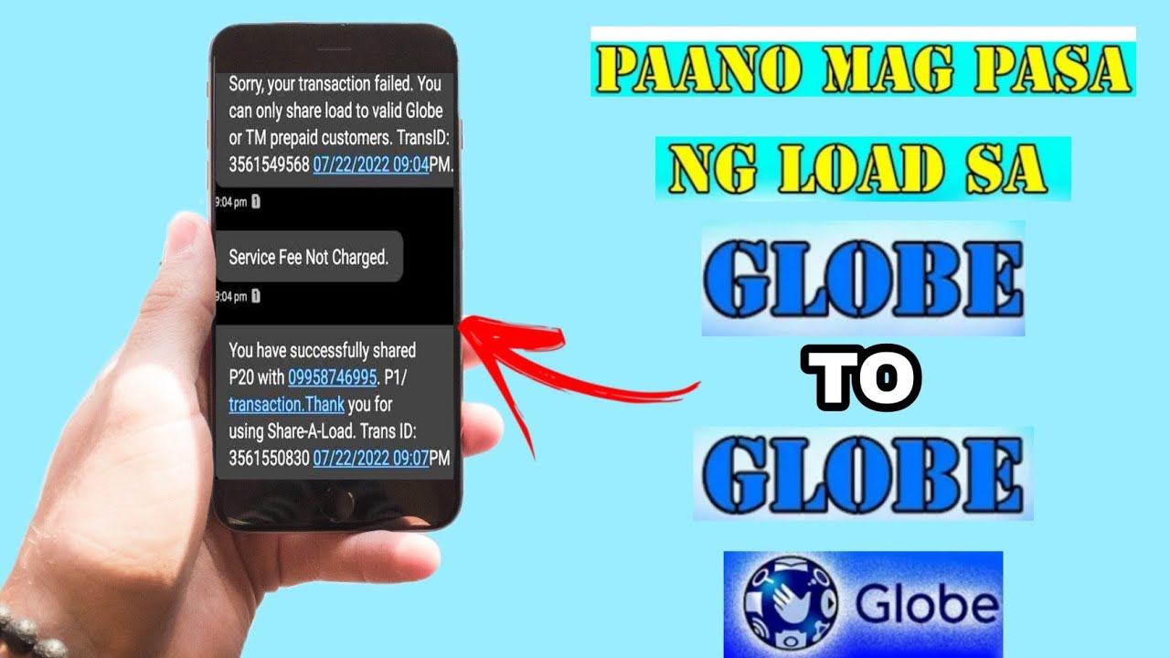 PAANO MAG PASA NG REGULAR LOAD SA GLOBE TO GLOBE TUTORIAL