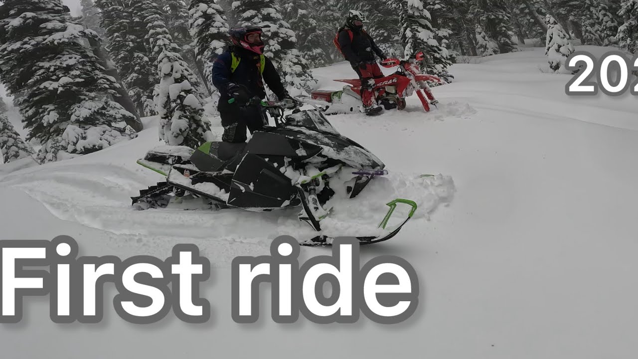 First ride of the 2026 season (Actually found snow in Idaho )