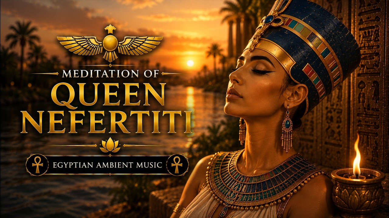 Meditations of Queen Nefertiti | Ancient Egyptian Lofi for Deep Sleep, Focus & Relaxation