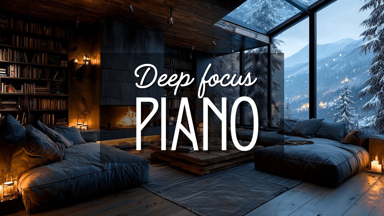 Deep Focus Piano – Background Piano Music for Long Focus