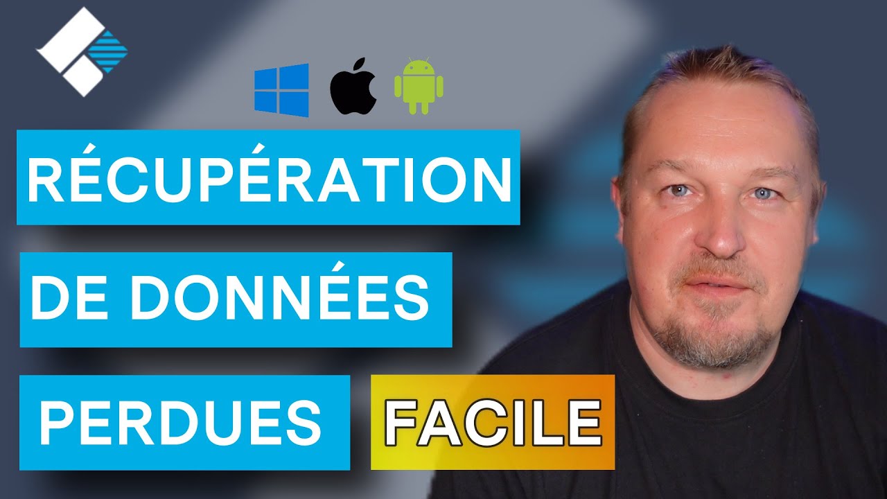 Comment R&Eacute;CUP&Eacute;RER vos DONN&Eacute;ES perdues facilement - Tutoriel Wondershare Recoverit.