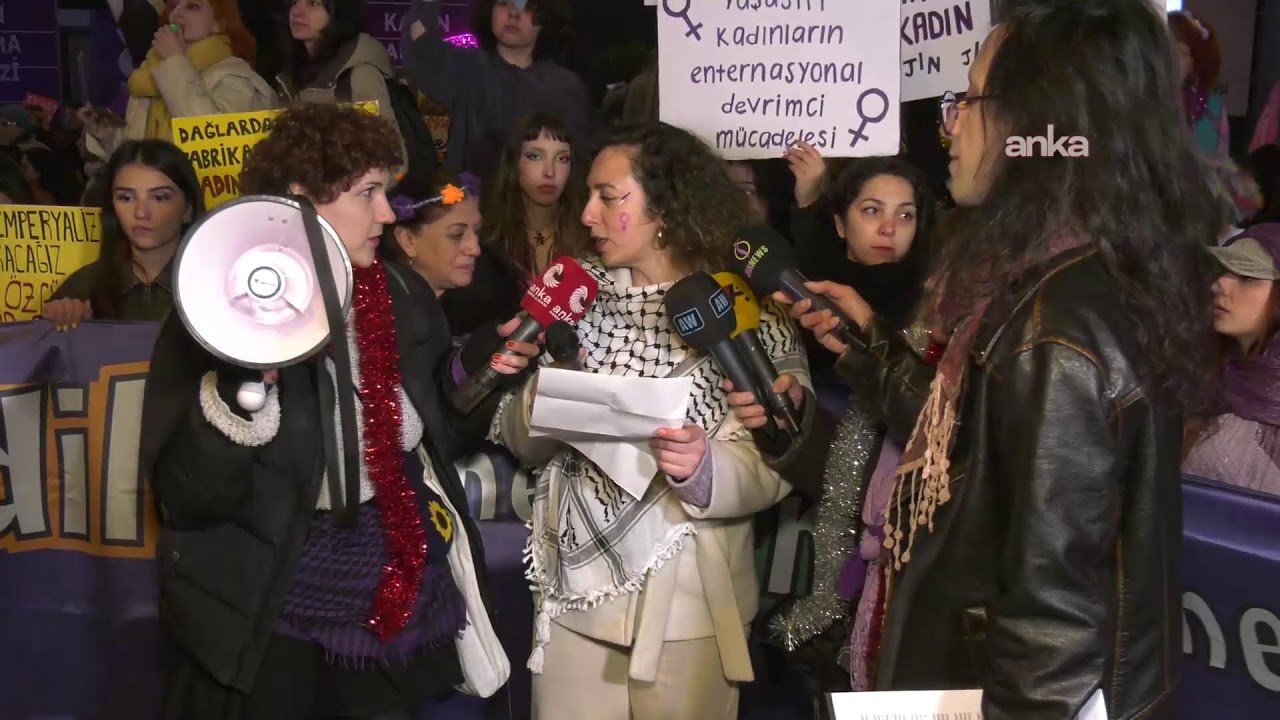 8 Mart Dünya Kadınlar Günü'nde Ankara'da 
