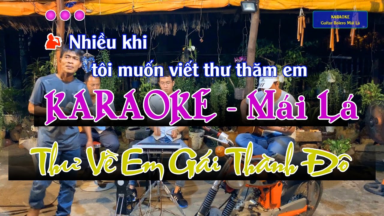 [ KARAOKE - Duy Khánh ] Thư Về Em Gái Thành Đô - Beat Chuẩn | Lão Nông Cần Thơ |Guitar Bolero Mái Lá