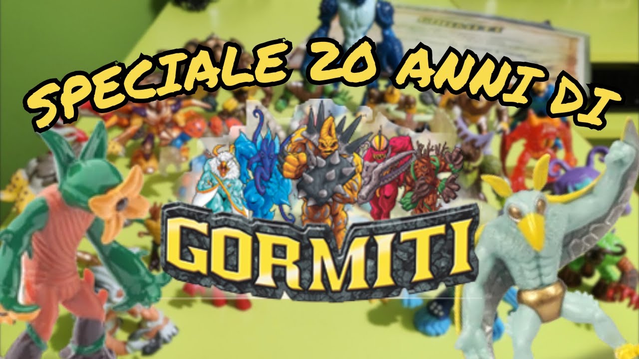 ДВАДЦАТЬ ЛЕТ «GORMITI»! Специальное видео в честь двадцатилетия «Gormiti»! #Gormiti20