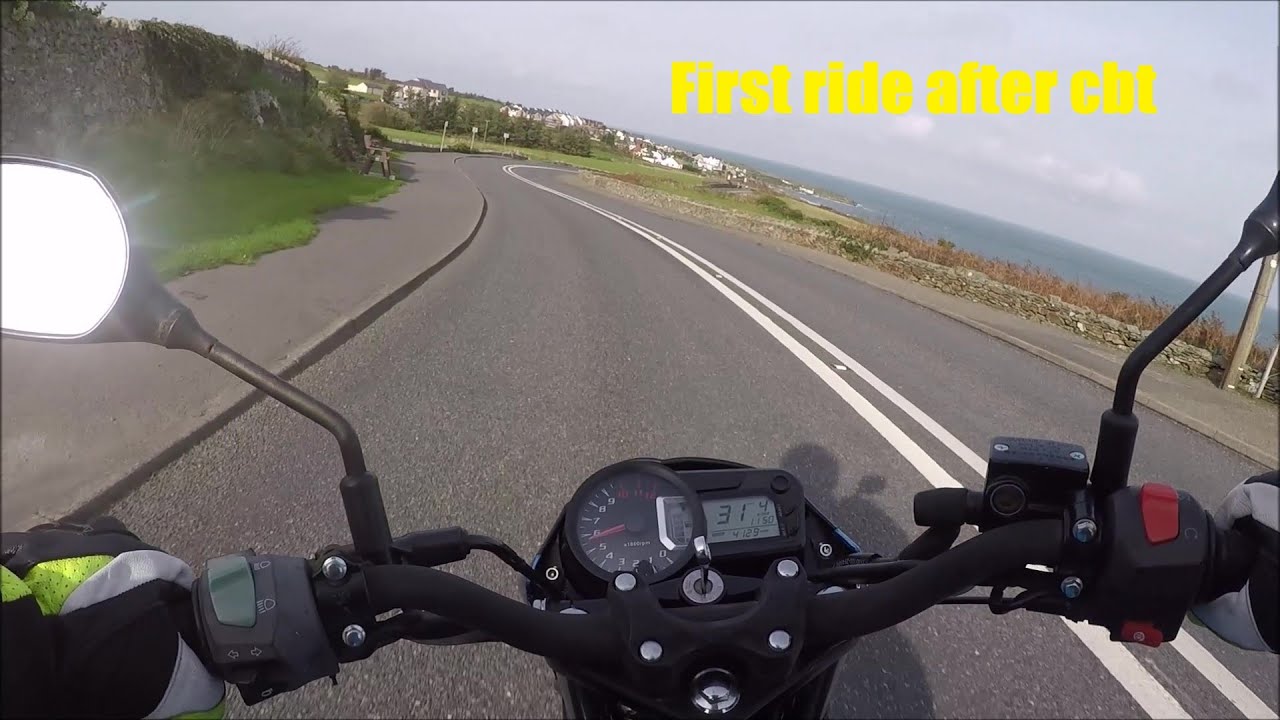 First ride after cbt on my Lexmoto isca
