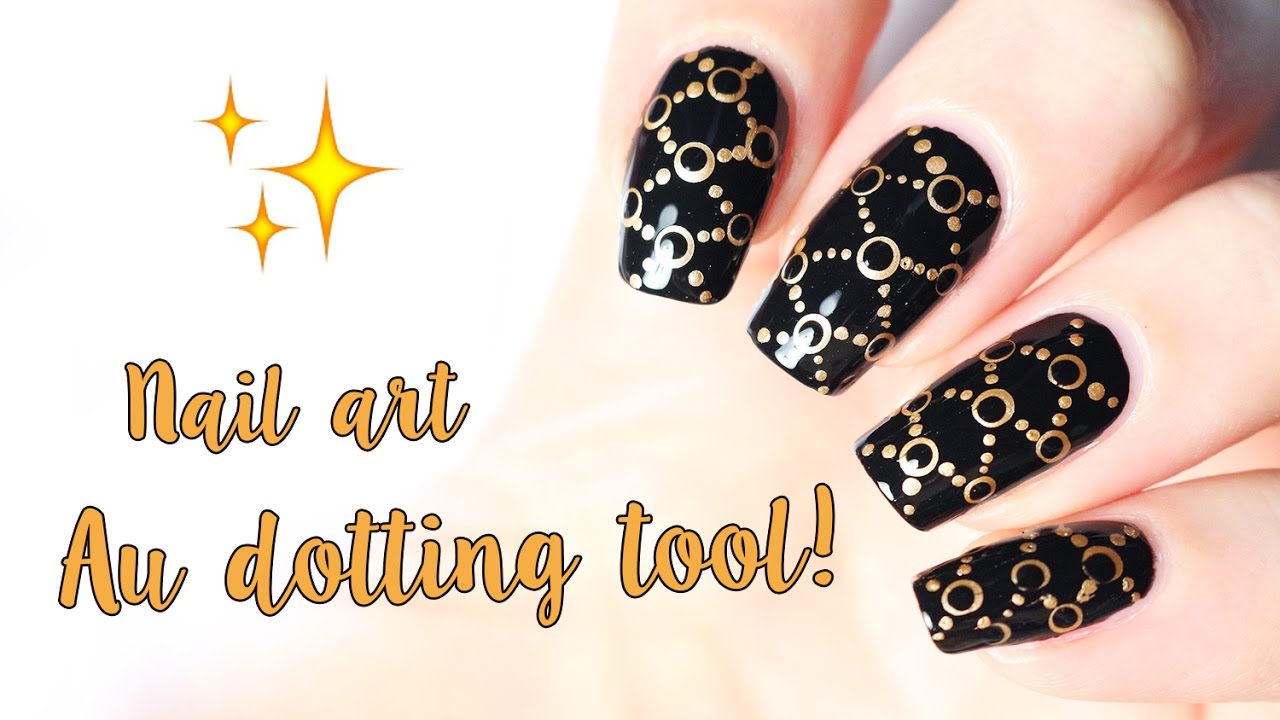 💅 Nail art facile : Deux vernis, un dotting tool