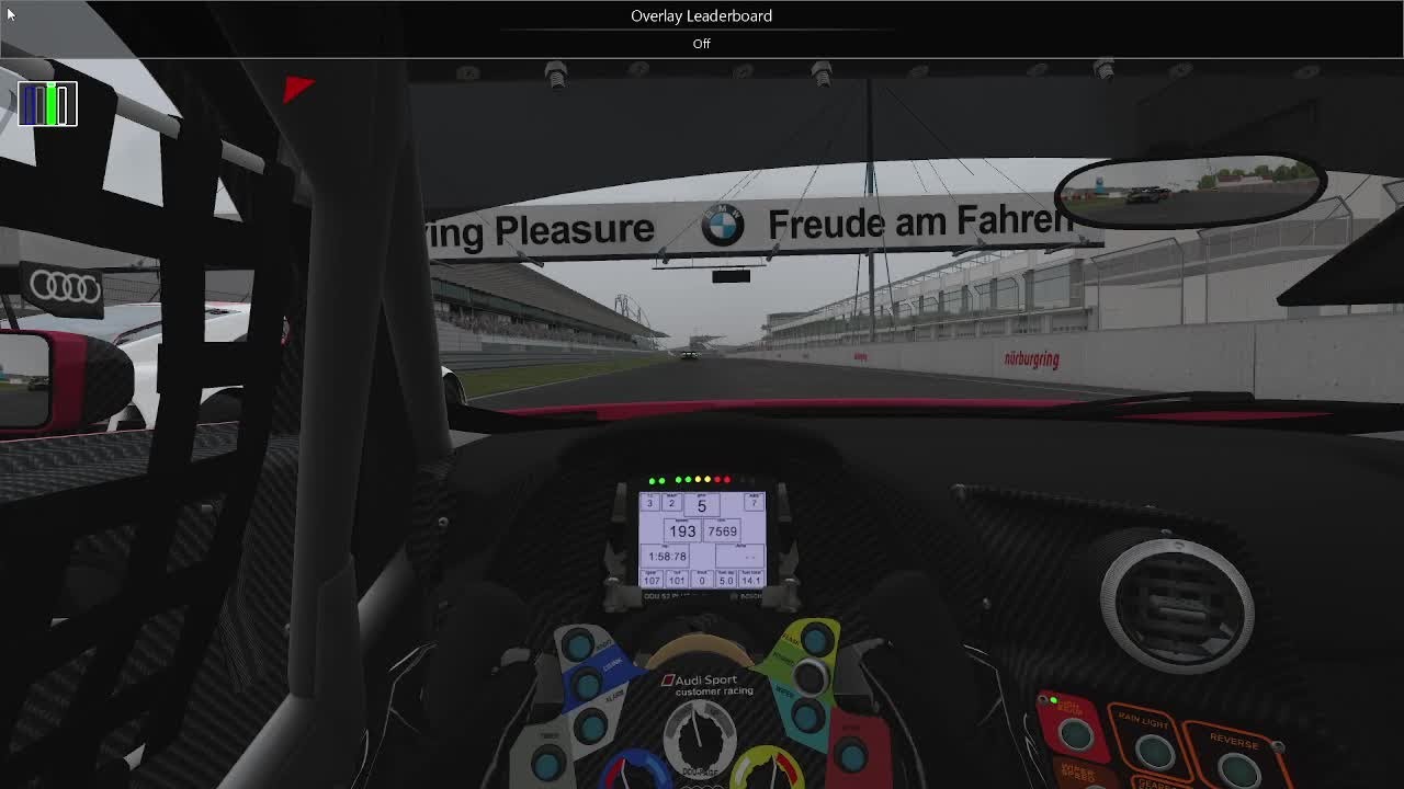 Assetto Corsa Nurburgring - GP (GT) Audi R8 LMS 2016 (Dry) Track Guide (Hotlap + Telemetry)