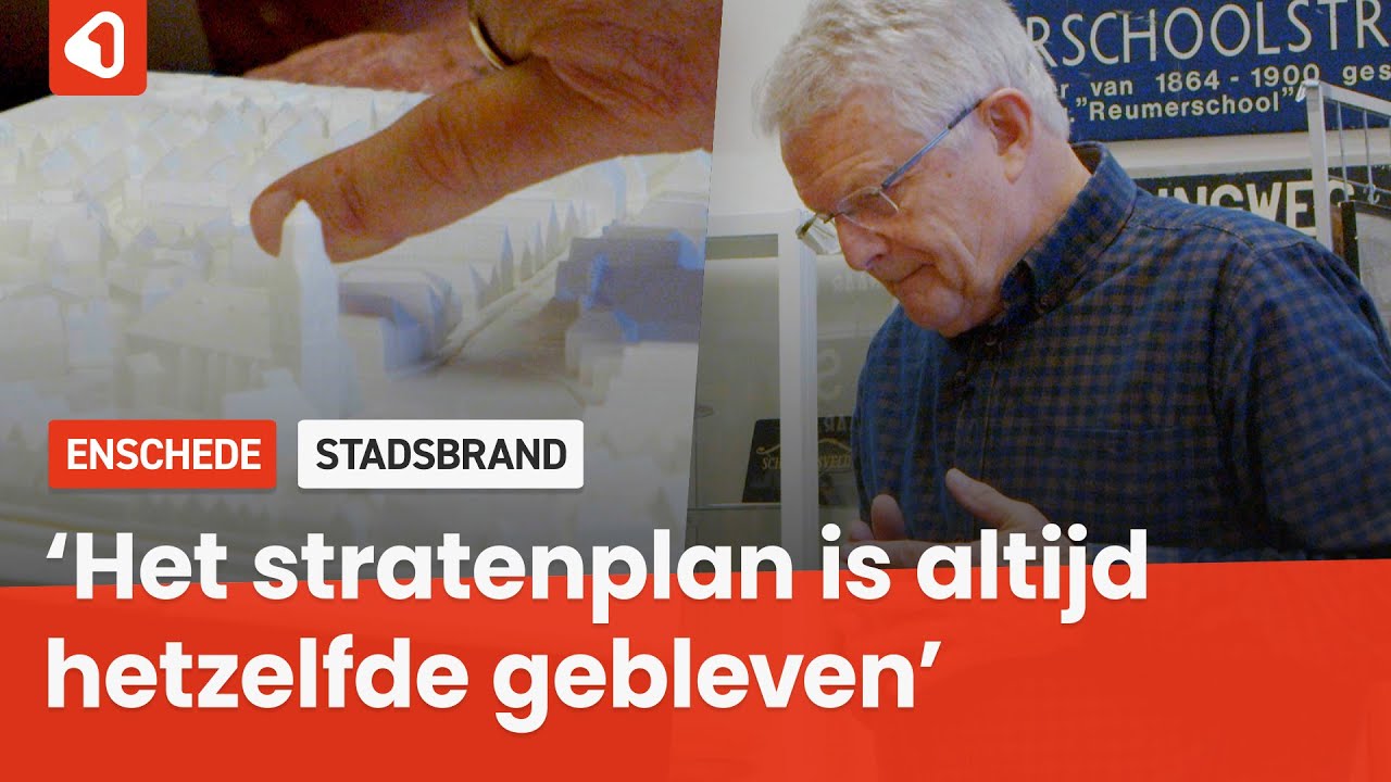 Uniek: 3D-maquette toont Enschede van vóór de stadsbrand in 1862