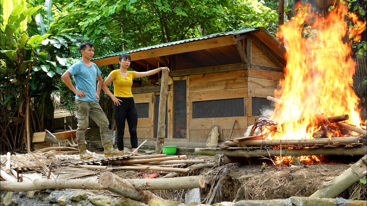 Off Grid Life Джек и Ана: строительство, садоводство, сбор урожая, приготовление пищи, Off The Grid