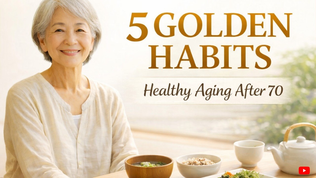 5 Golden Habits for Healthy Aging After 70 and Living Longer Naturally! [advice for seniors]