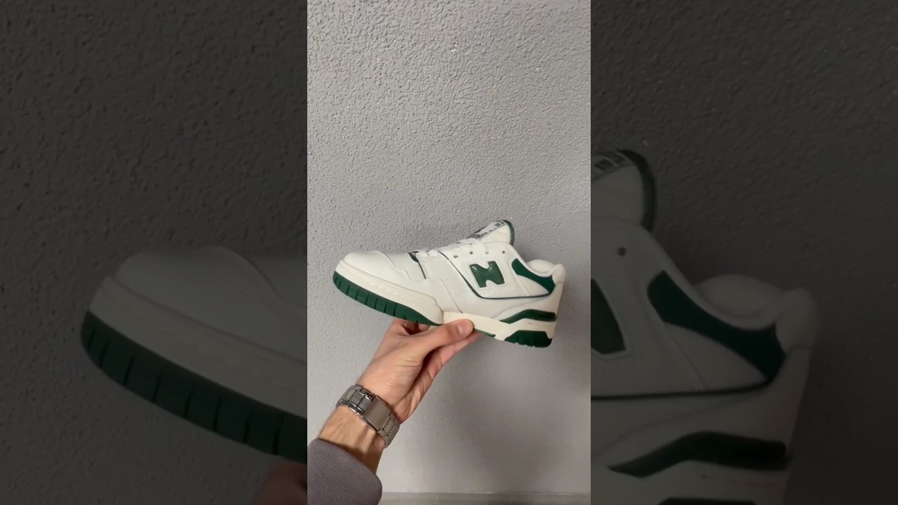 Кроссовки мужские New Balance 550 "White Green". Брендовые кроссы в Калининграде ⚡inst: @ne_bar