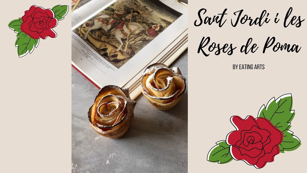 Sant Jordi, Pere Ni&ccedil;ard i les Roses de Poma // EatingArts