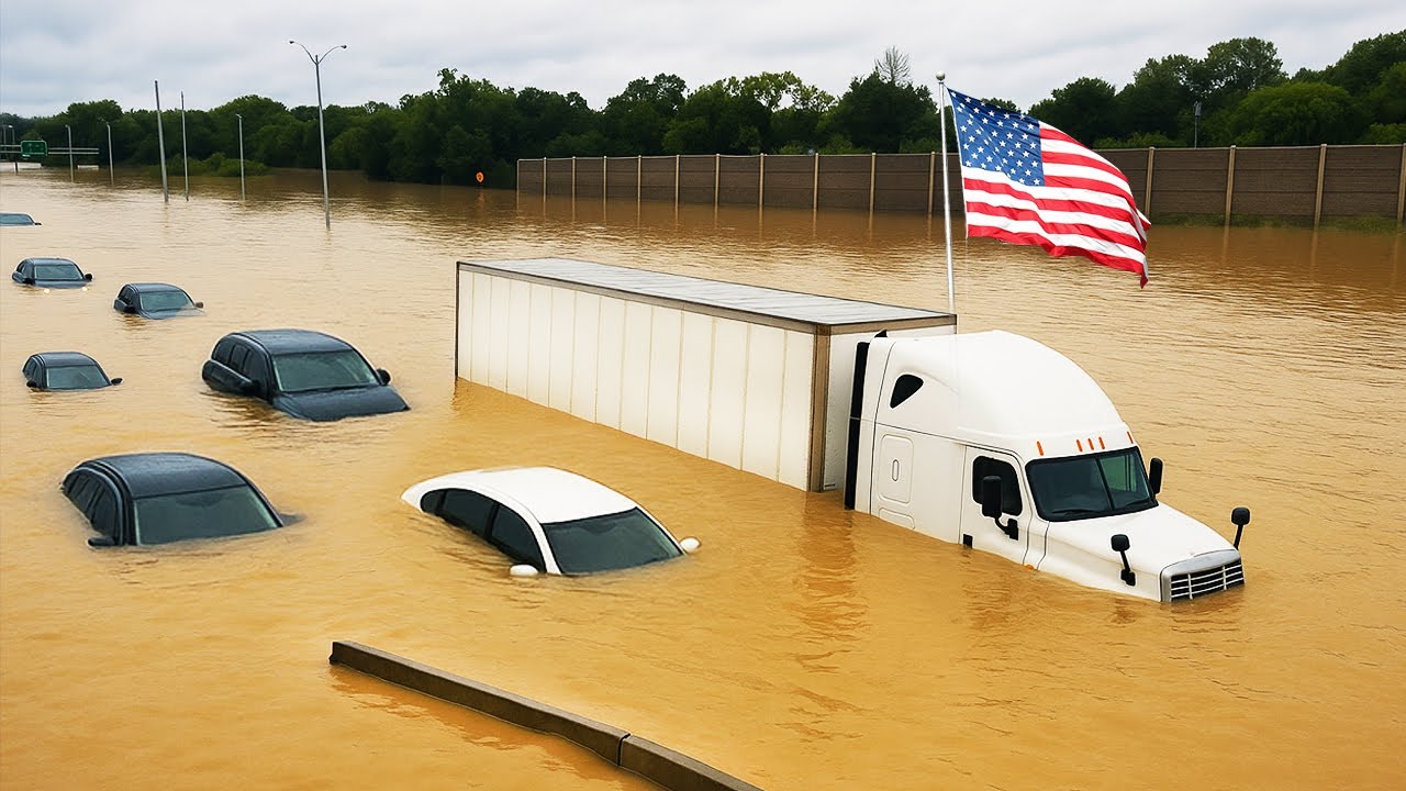 CHAOS in Tennessee! Catastrophic Floods Turn Streets To Rivers &ndash;Interstate 24 Swamped in Chattanooga