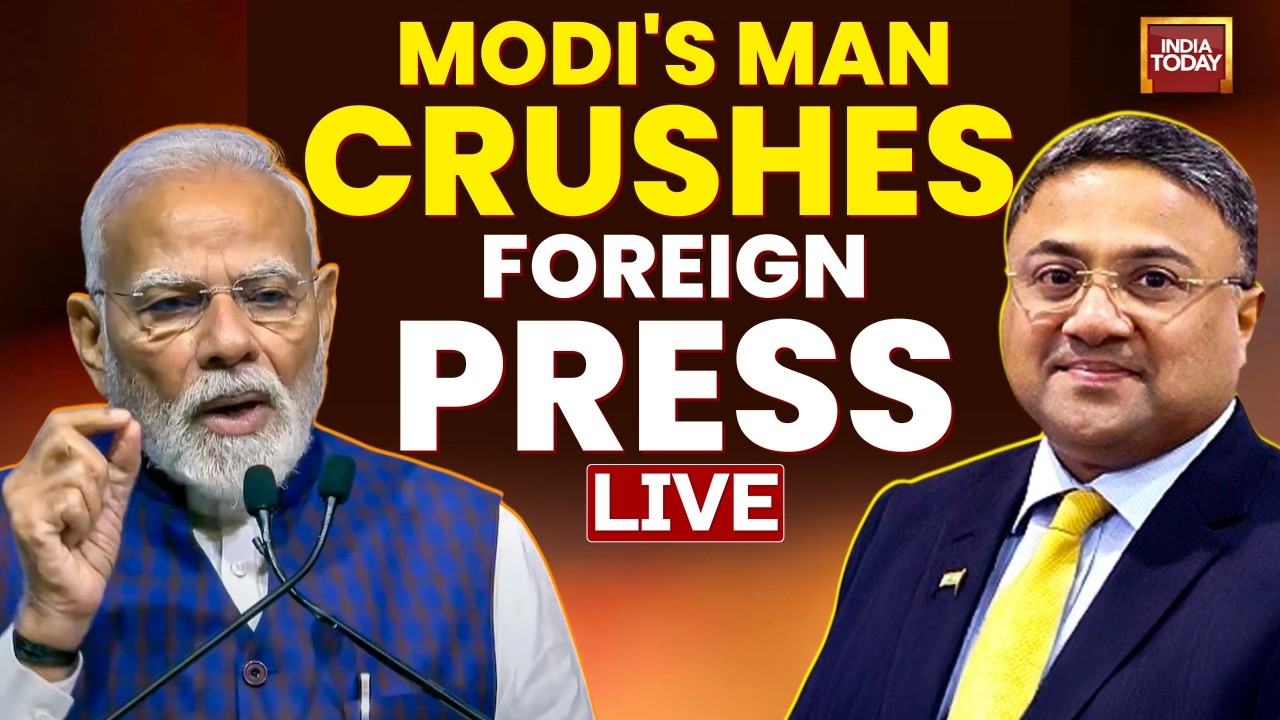 LIVE: Norwegian Journalist Questions India on Press Freedom, MEA Hits Back Strongly | India Today