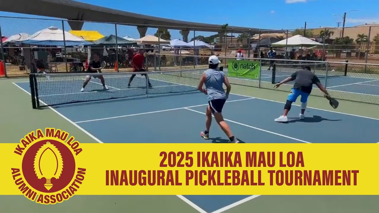 Ikaika Mau Loa Pickleball Tournament - Nick/Alec vs Candee/Jason