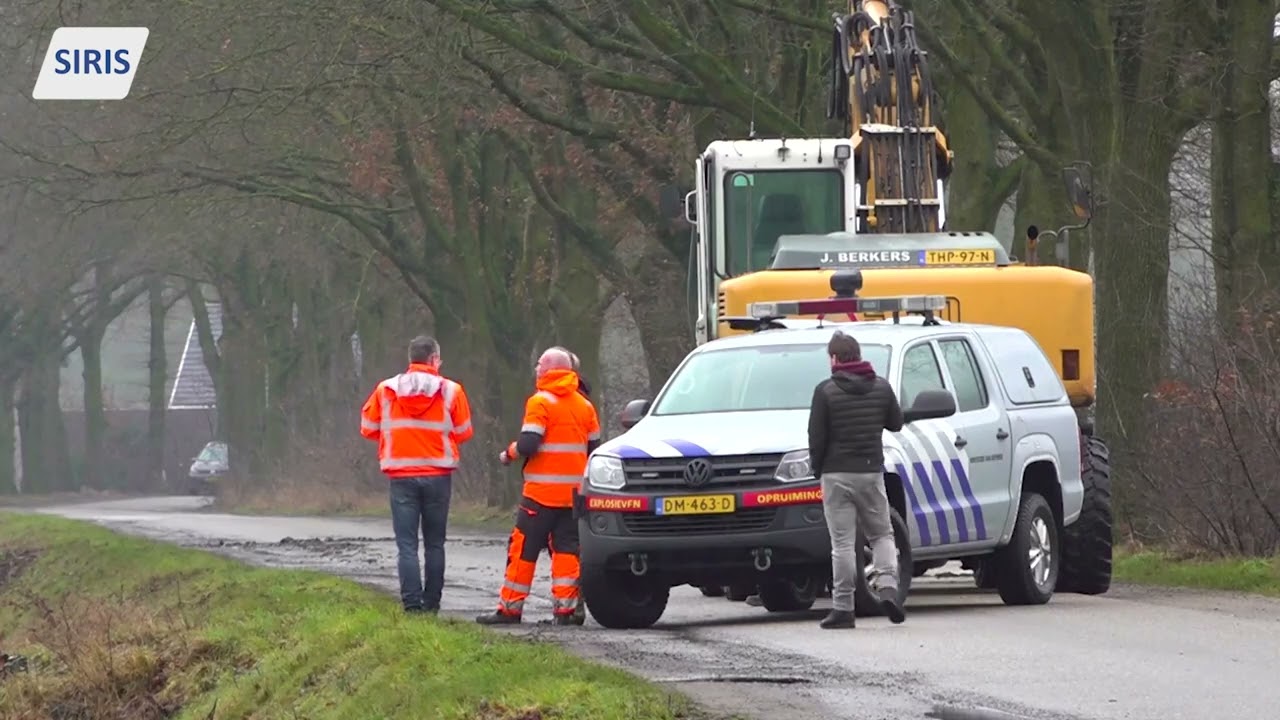 Vliegtuigbommen en granaten tot ontploffing gebracht in Asten