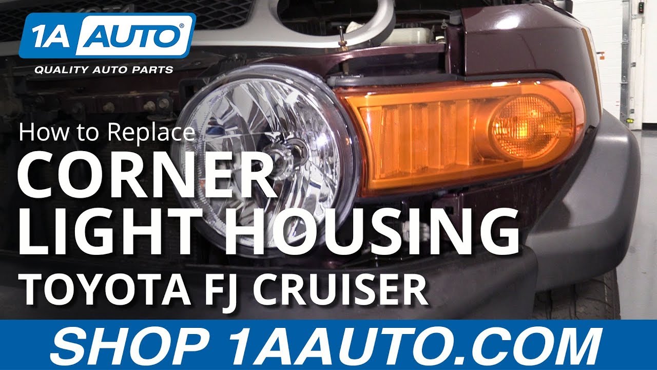 How to Replace Corner Light 07-11 Toyota FJ Cruiser