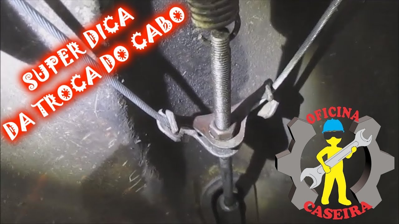 Como substituir o cabo de freio de mão do fiat uno.