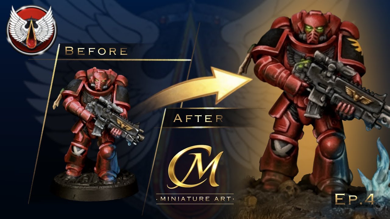 'Beginner' to 'Competition Standard' in 4 steps - Ep4 (Part 2) - Blood Angels Intercessor