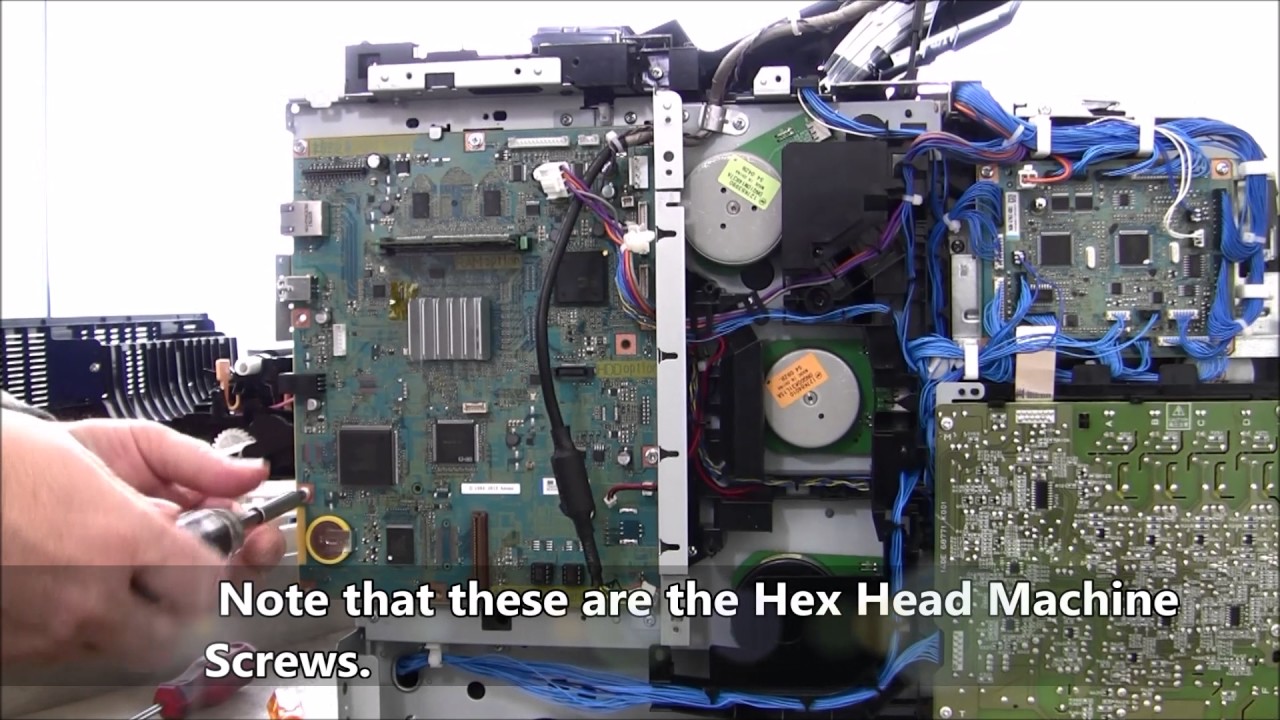 Xerox 6605 Main Drive Assembly Replacement