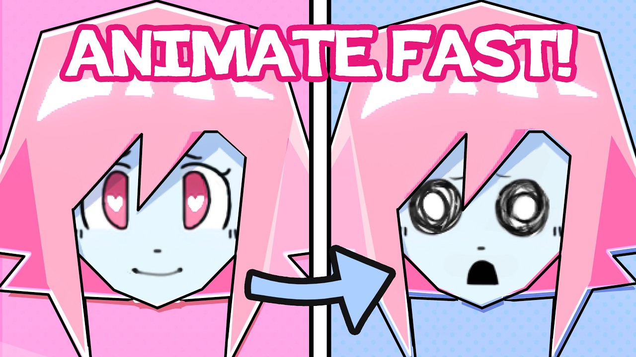 Creating a 2D Face Animation Rig! ✨ Blender Character Tutorial - Part 11 [FINALE]