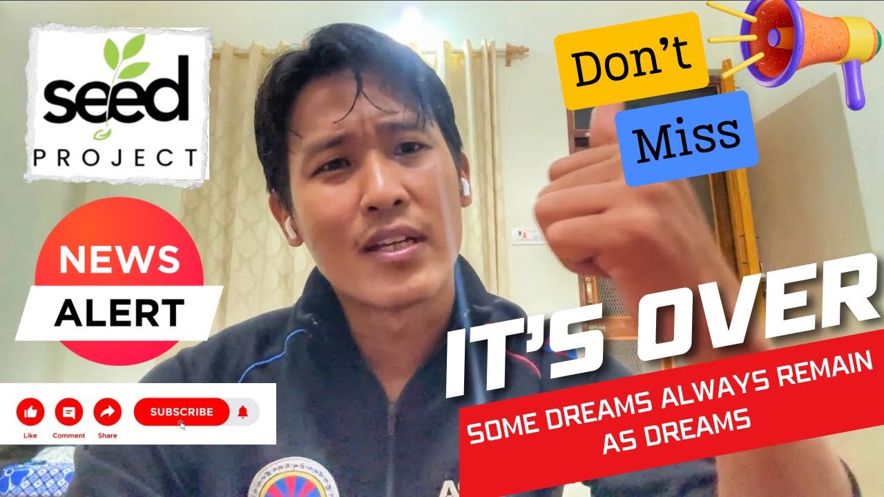 IT’S OVER || seed project || BEHIND THE SCENE STORY || DONATION MONEY || part 1