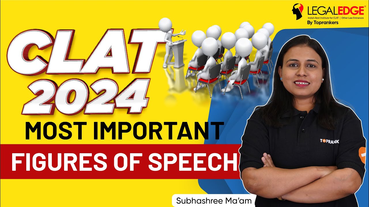 The figure of Speech | Most Important Figures of Speech for CLAT 2024 | CLAT 2024 English Language