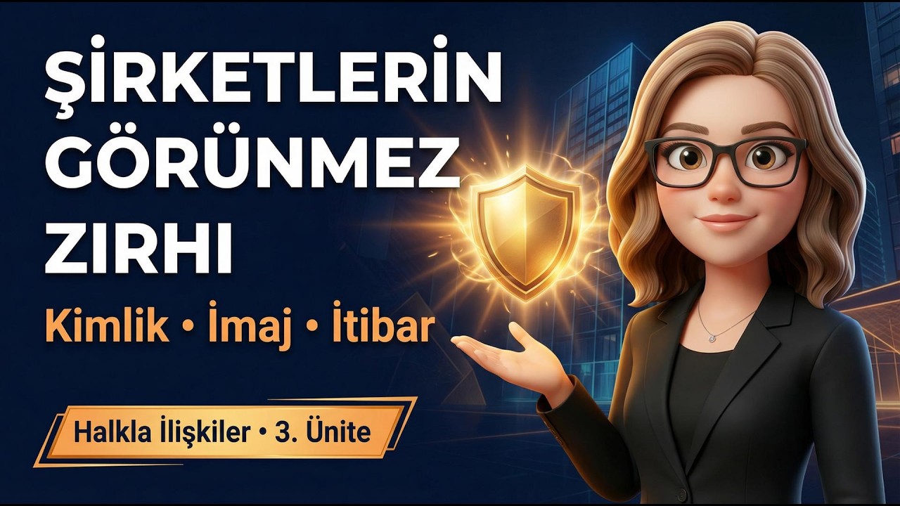Kurumsal İtibar: Şirketlerin Görünmez Zırhı Nasıl İnşa Edilir? | AÖF Halkla İlişkiler 3. Ünite Özeti