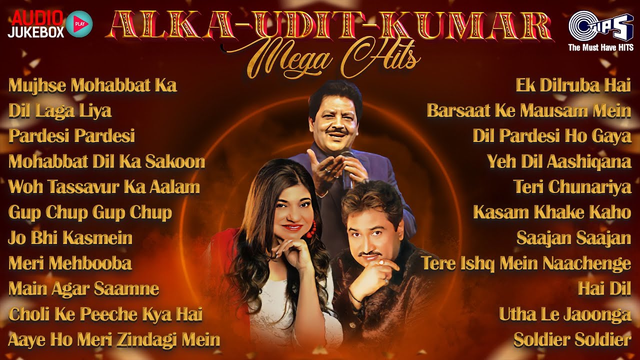 Alka Yagnik, Udit Narayan, Kumar Sanu Mega Hits 🎤 | India Weekly Top Artists 2026 | Audio Jukebox