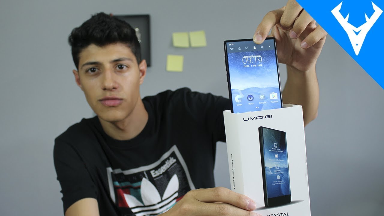 UMIDIGI Crystal 4GB DE RAM Com pouca borda e boa PEGADA - Unboxing