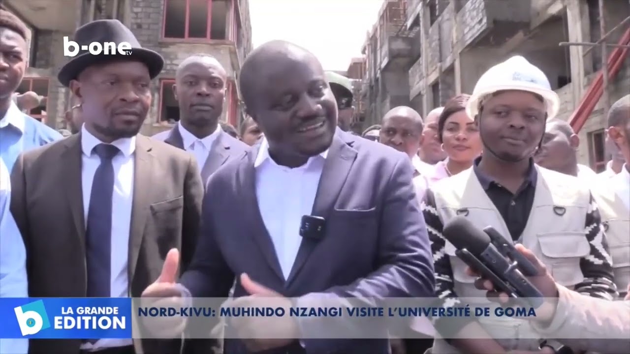 NORD-KIVU : MUHINDO NZANGI visite l’université de GOMA