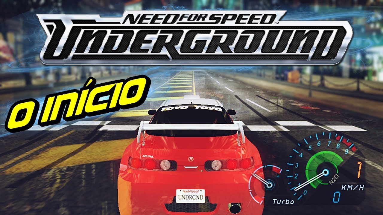 NEED FOR SPEED: UNDERGROUND 1 - O Início da Série!