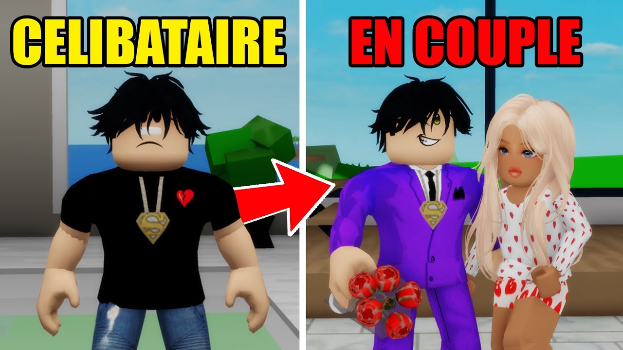 PASSER DE C&Eacute;LIBATAIRE &Agrave; EN COUPLE SUR BROOKHAVEN ! ROBLOX