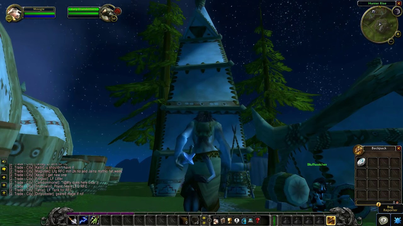 Thunder Bluff Pet Trainer location - WoW Classic