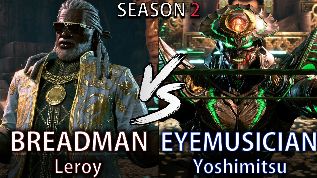 BREADMAN (Leroy) vs EYEMUSICIAN (Yoshimitsu) - [Season 2] [Tekken 8] (REPLAY)