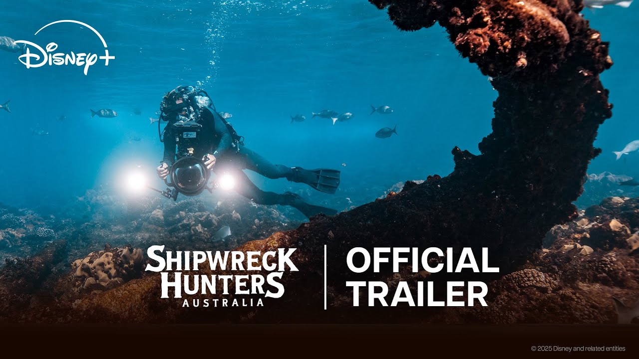 Shipwreck Hunters Australia | Season 2 | Official Trailer | Streaming August 27 on Disney+