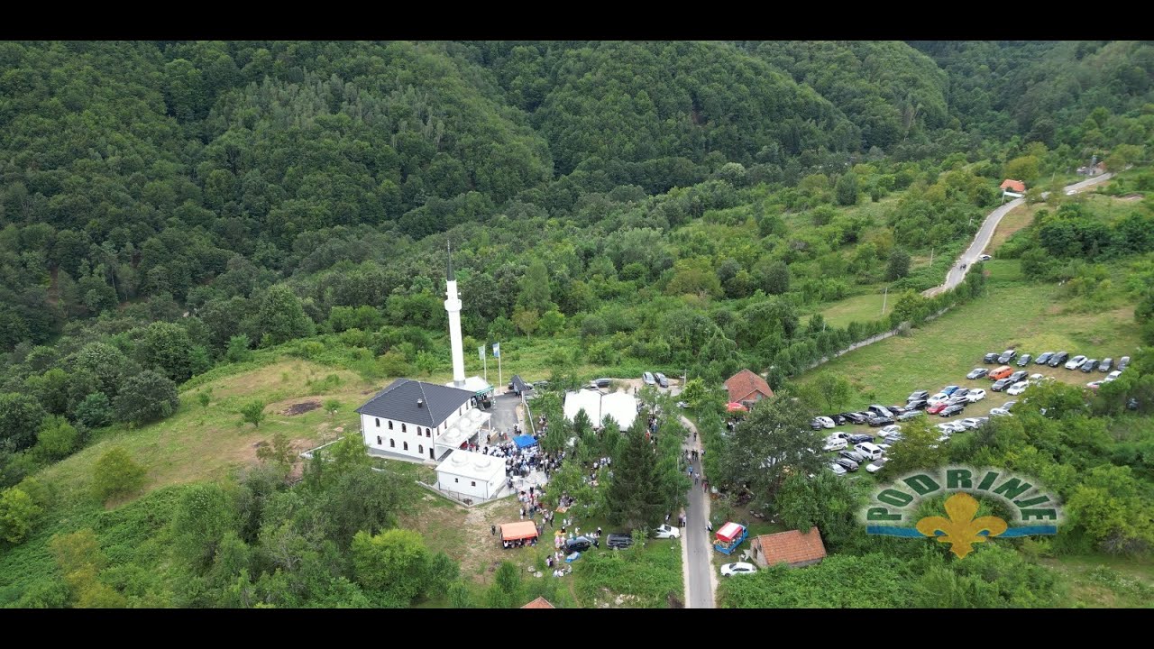 Svečano otvorena džamija u Zapolju - svetionik muslimana uz Drinu - TV REPORTAŽA