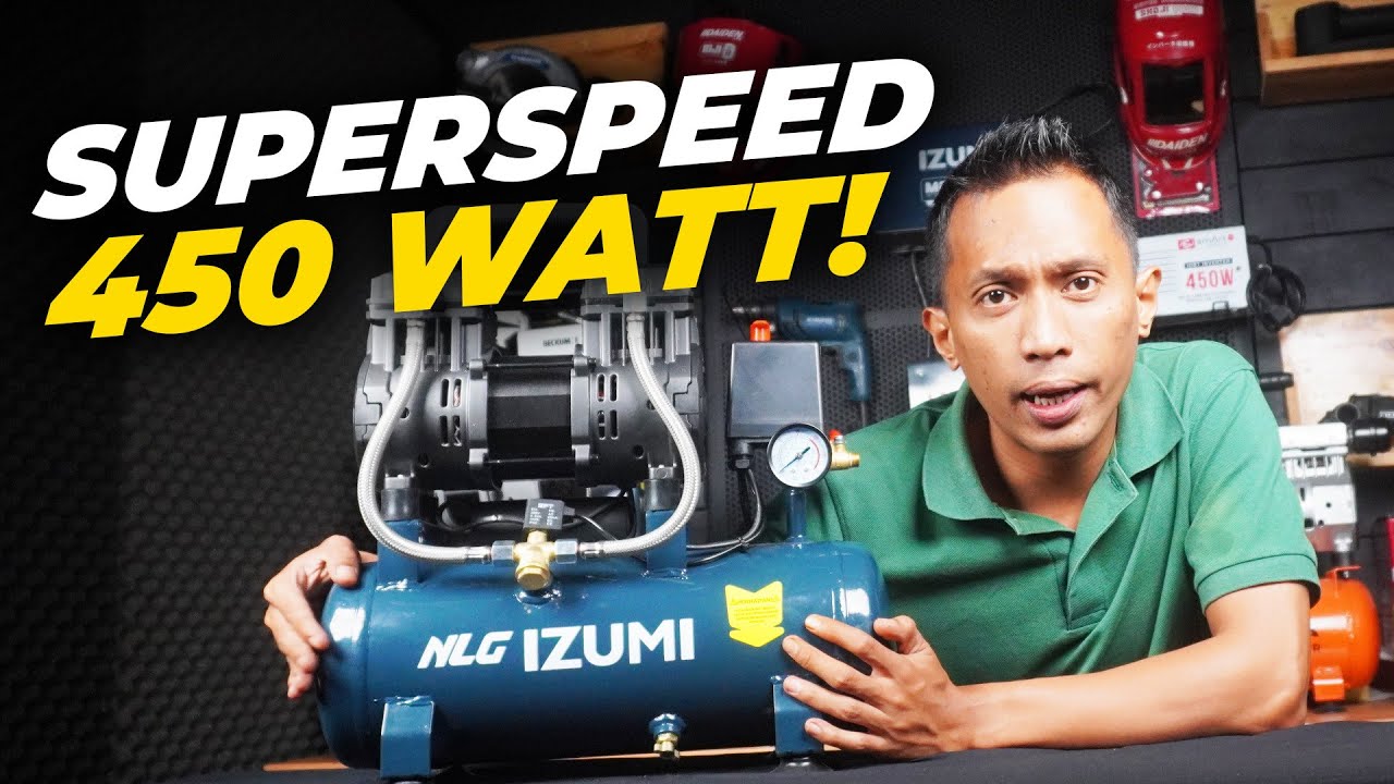 Super Speed + Watt Rendah! Inovasi Baru Kompresor Oilless NLG Izumi OL0509SS