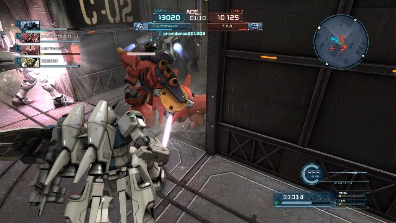 【バトオペ2】逃げながらエースの責務を果たす ガンダム試作3号機ステイメン Lv1 地下基地 エースマッチ